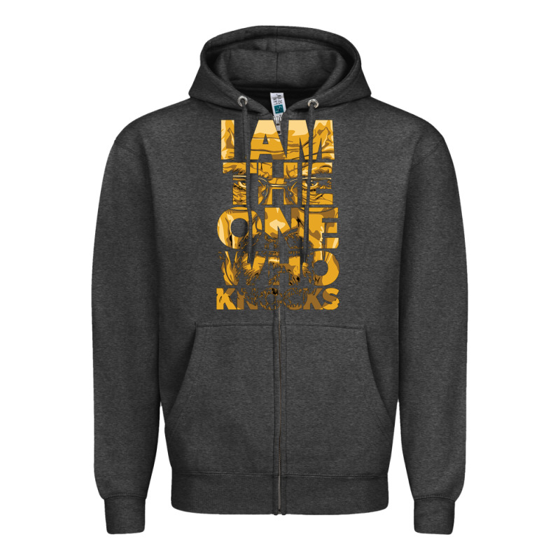 I Am The One Who Knocks Zipper Hoodie by artisFamous | Teevron
