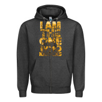 Charcoal Heather i am the one who knocks Zipper Hoodie - artisFamous