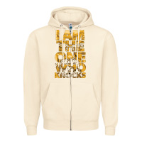 Sandshell i am the one who knocks Zipper Hoodie - artisFamous
