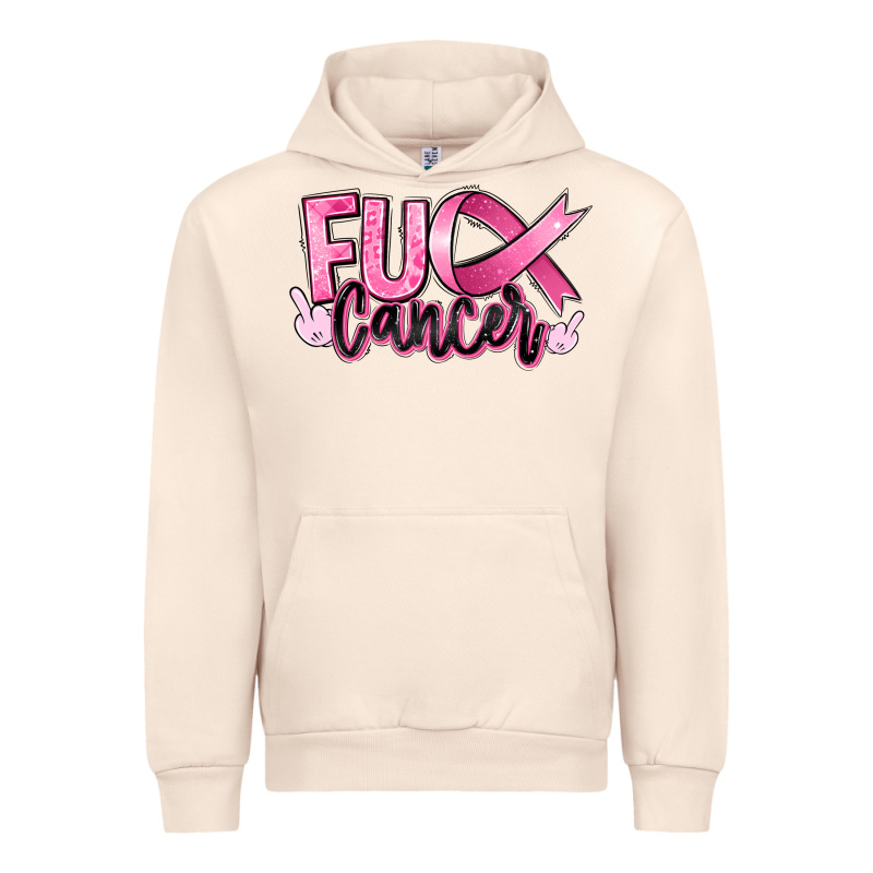 Fuck Breast Cancer Urban Hoodie by RanaPortraitStore | Teevron