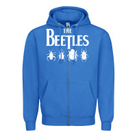 Beetles Zipper Hoodie | Teevron