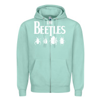 Seafoam beetles Zipper Hoodie - artisFamous