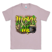 Lilac lucky me st. patricks day Classic Tee - HowdyJamesFarm
