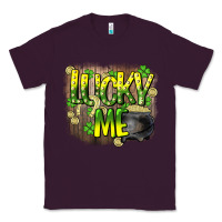 Plum lucky me st. patricks day Classic Tee - HowdyJamesFarm
