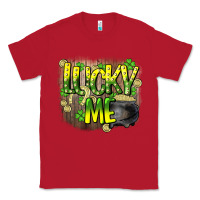 Red lucky me st. patricks day Classic Tee - HowdyJamesFarm