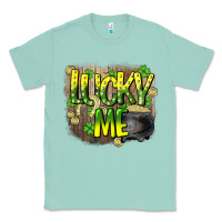 Seafoam lucky me st. patricks day Classic Tee - HowdyJamesFarm