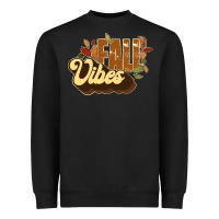 Black fall vibes Heavyweight Sweatshirt - JahusDesignShop