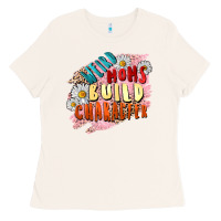 Bone Weird moms build character Mother's Day Ladies Tee - FaDigitalArtStudio