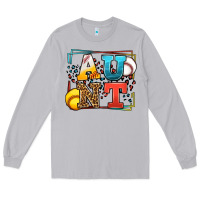 Moon Dust Baseball and Softball aunt leopard frame Long Sleeve Tee - LillyAllenDesigns
