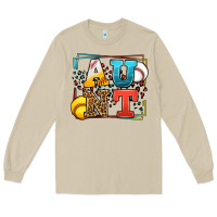 Mushroom Baseball and Softball aunt leopard frame Long Sleeve Tee - LillyAllenDesigns