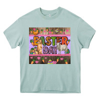 Arona Easter day farm animals tumbler Heavy Core Tee - HowdyJamesFarm