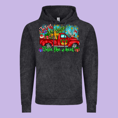Jesus Take The Wheel Vintage Hoodie Designed By Cowhidedigitalart