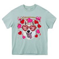 Valentine's Day  White Shepherd Heavy Core Tee | Teevron
