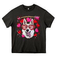 Asphalt valentine's day  white shepherd Heavy Core Tee - RanaPortraitStore