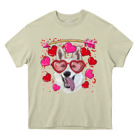 Mossy valentine's day  white shepherd Heavy Core Tee - RanaPortraitStore