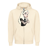 Sandshell alice tattoo Zipper Hoodie - artisFamous
