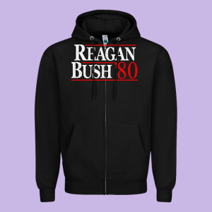 Regan Bush For Dark Zipper Hoodie Designed By Artisfamous