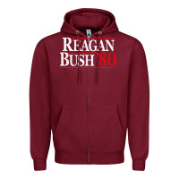 Burgundy regan bush for dark Zipper Hoodie - artisFamous