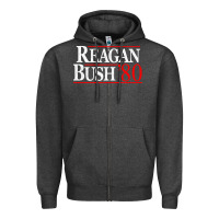 Charcoal Heather regan bush for dark Zipper Hoodie - artisFamous