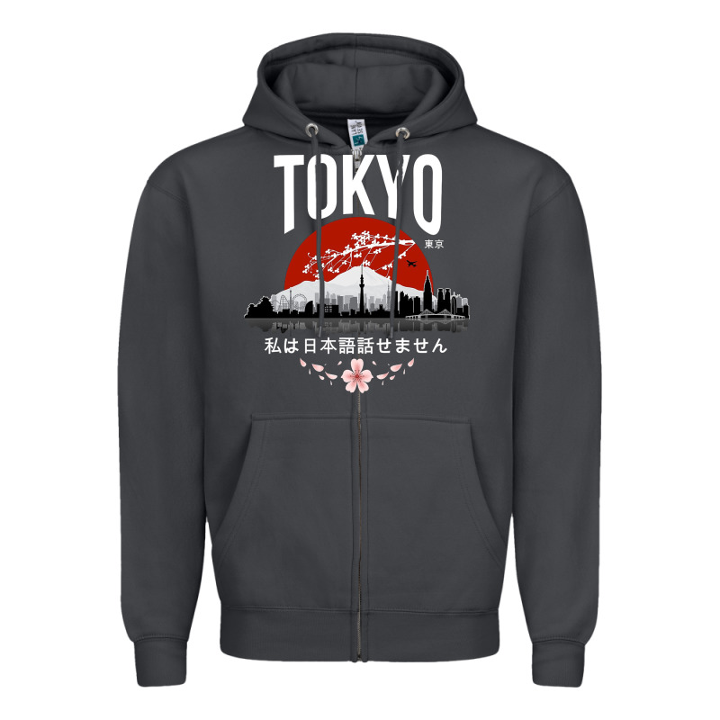 Tokyo Zipper Hoodie by artisFamous | Teevron