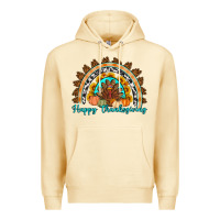Pina Colada Happy thanksgiving rainbow Premium Hoodie - Artiststas