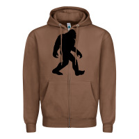 Chestnut bigfoot in black design Zipper Hoodie - artisFamous