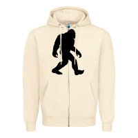 Sandshell bigfoot in black design Zipper Hoodie - artisFamous