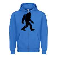 True Royal bigfoot in black design Zipper Hoodie - artisFamous