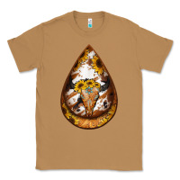 Toasted Coconut sunflower tooled leather bullskull teardrop earrings Classic Tee - Jasminsmagicworld