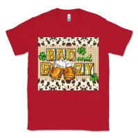 Red Bad and boozy Classic Tee - CowGirlArtShop