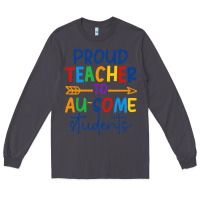 Smoke Proud teacher to au-some students Long Sleeve Tee - CowhideDigitalArt