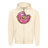 Sandshell DONUT Zipper Hoodie - artisFamous