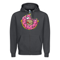Smoke DONUT Zipper Hoodie - artisFamous