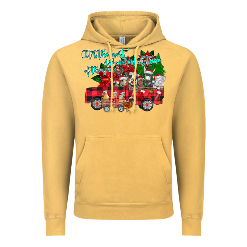 It's The Most Wonderful Of The Vintage Hoodie by CowhideDigitalArt | Teevron