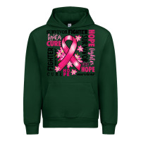 Forest Green survivor breast cancer ribbon Urban Hoodie - RanaPortraitStore