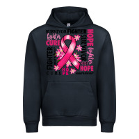 Navy survivor breast cancer ribbon Urban Hoodie - RanaPortraitStore