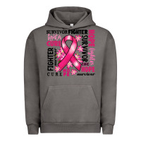 Pigment Tornado survivor breast cancer ribbon Urban Hoodie - RanaPortraitStore