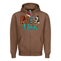 Chestnut papa claus Zipper Hoodie - JahusDesignShop