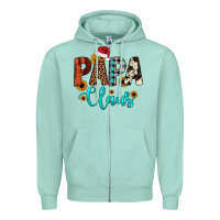 Seafoam papa claus Zipper Hoodie - JahusDesignShop