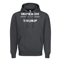 Smoke impeach trump Zipper Hoodie - artisFamous