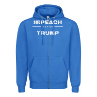 True Royal impeach trump Zipper Hoodie - artisFamous