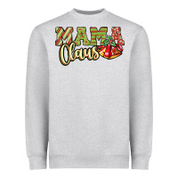 Heather Grey mama claus Heavyweight Sweatshirt - JahusDesignShop