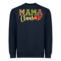 Navy mama claus Heavyweight Sweatshirt - JahusDesignShop