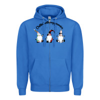 True Royal chillin' with my gnomies for light Zipper Hoodie - artisFamous