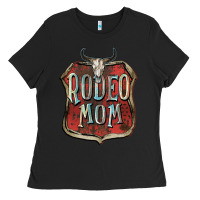 Black Rodeo mom Mother's Day Ladies Tee - FaDigitalArtStudio