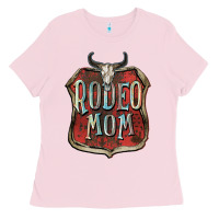 Bubblegum Pink Rodeo mom Mother's Day Ladies Tee - FaDigitalArtStudio