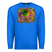 True Royal mardi gras mask king cake Premium Sweatshirt - RanaPortraitStore