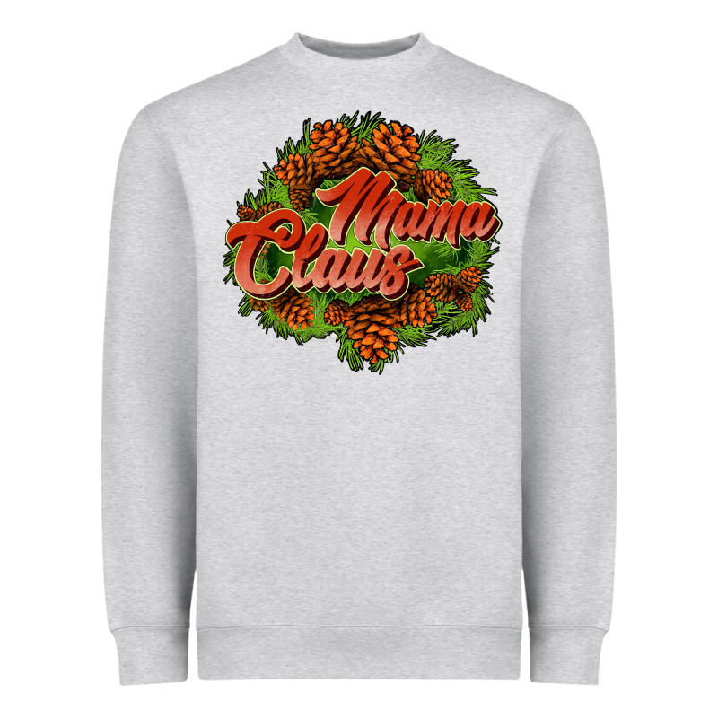 Mama Claus Cone Heavyweight Sweatshirt by JahusDesignShop | Teevron