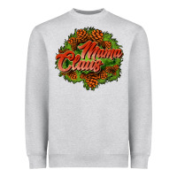 Heather Grey mama claus cone Heavyweight Sweatshirt - JahusDesignShop
