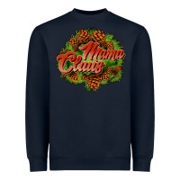 Navy mama claus cone Heavyweight Sweatshirt - JahusDesignShop